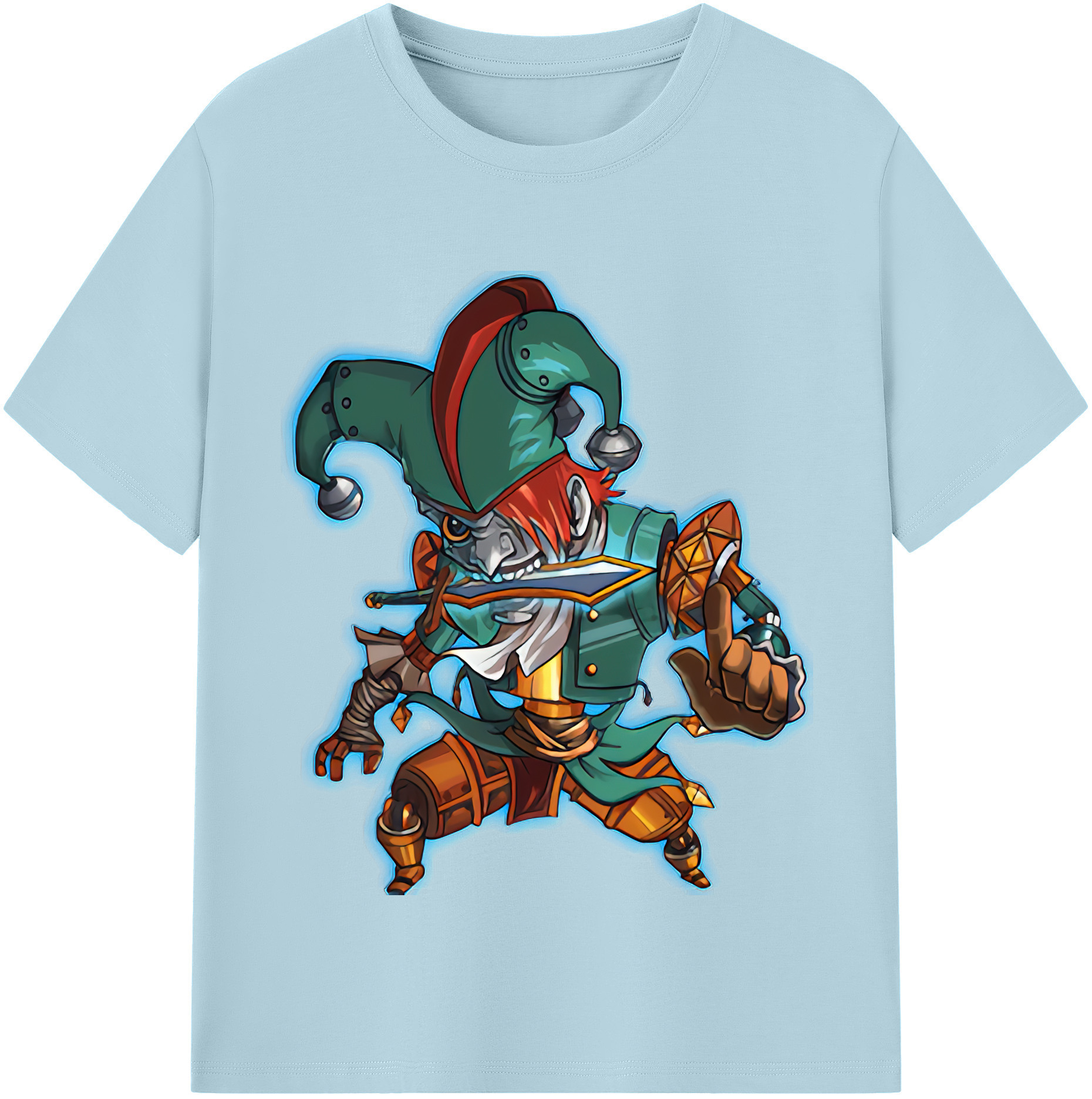 リーグ・オブ・レジェンド League of Legends LOL 綿100％半袖Tシャツ（フロントプリント）